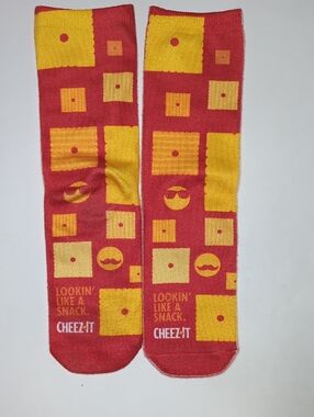 Cheez-It Socks Unisex Crew Length